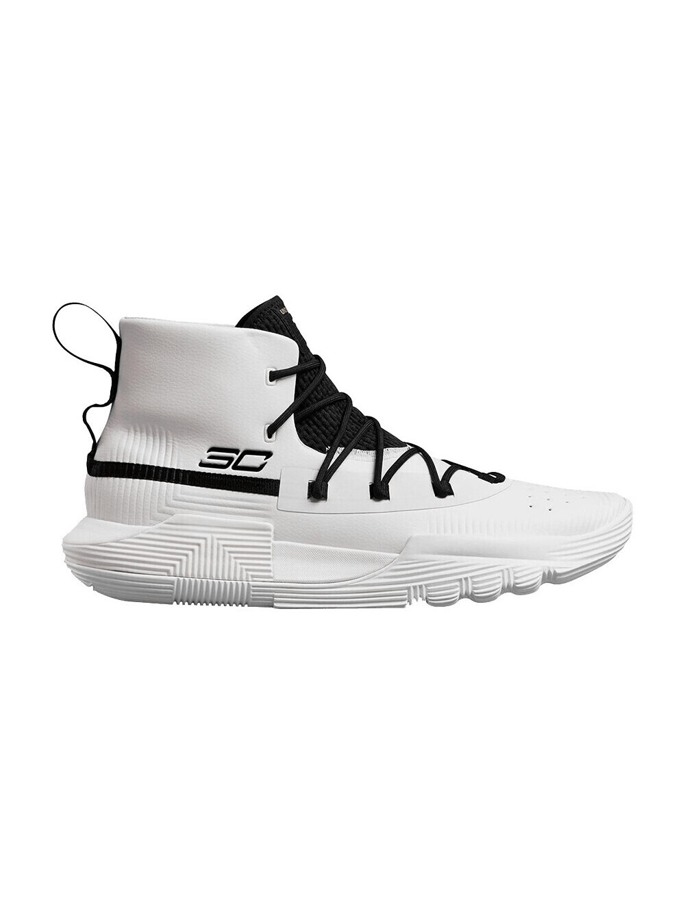 Under Armour SC CURRY 3Zer0 II Zero 2 Basketball Shoes Men 8.5 White 3020613-103